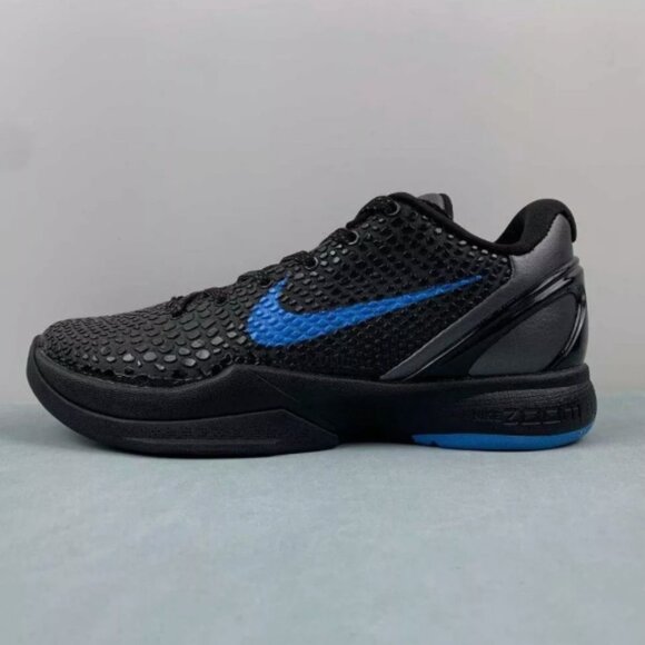 Zoom Kobe 6 'Dark Knight' Black Blue Men's - Picture 7 of 7
